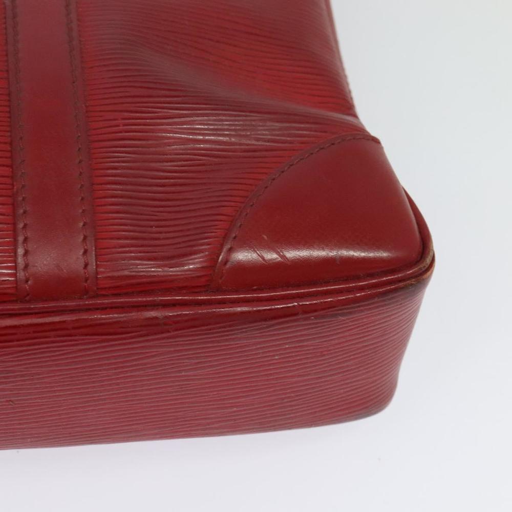 LOUIS VUITTON Epi Vivienne MM Business Bag Red M5912E LV Auth ki5742 - Picture 9 of 16
